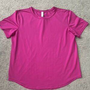 Lululemon High Neck Run & Train Tee